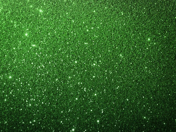 Green glitter texture background — Stock Photo, Image