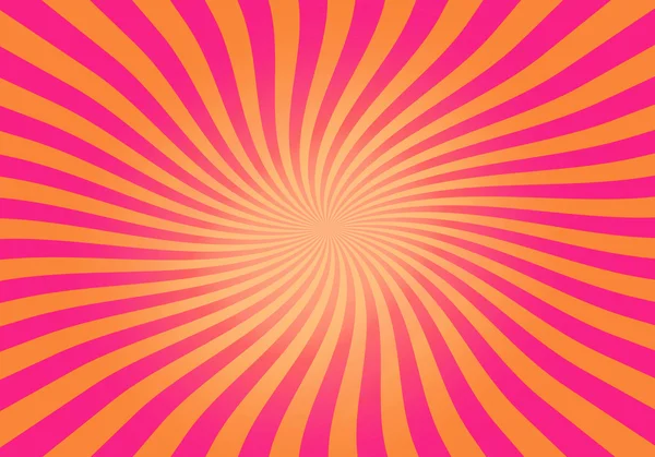 Rosa y naranja espiral abstracta, remolino, giro, starburst backgro —  Fotos de Stock