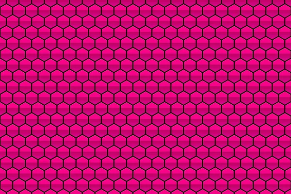 Bakgrund som abstrakt heta rosa honeycomb — Stockfoto