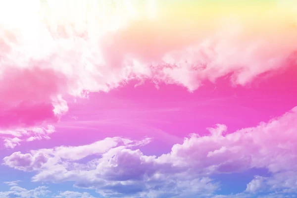 Sfondo Nuvola Colori Sfumati Pastello — Foto Stock