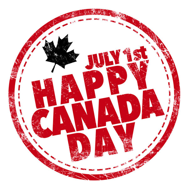 Поздравительная открытка по случаю Дня Канады