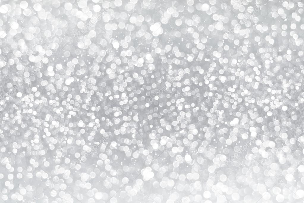 White And Silver Glitter Bokeh Texture Abstract Background Stock Photo By C Sukanda