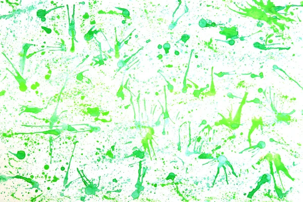 Vert Abstrait Aquarelle Fond — Photo