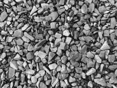 Siyah ve beyaz küçük taşların dokusu