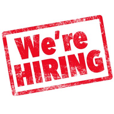 Kauçuk damgalı yazı - Kiralıyoruz