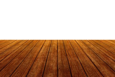 ahşap zemin için arka plan beyaz duvar ile