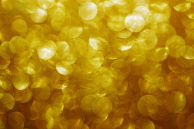 yellow gold bokeh texture abstract background