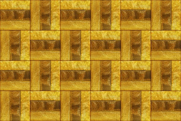 Złoto, Kamień ściana tekstura tło — Zdjęcie stockowe