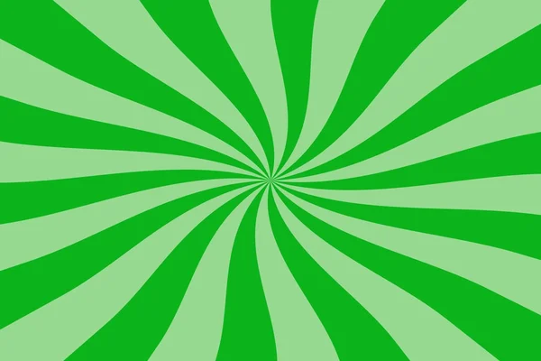 abstract green spiral, swirl, twirl starburst background