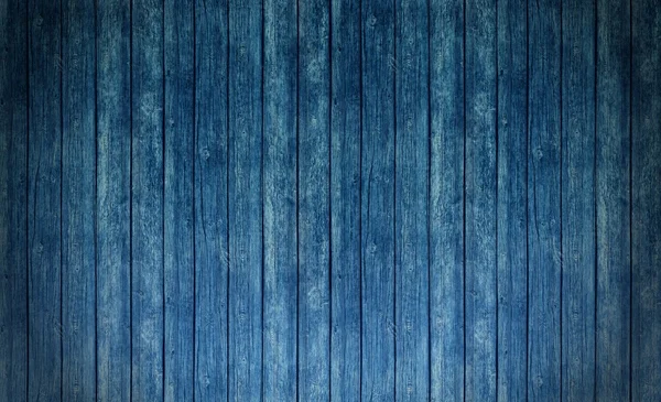 Blue Wood Texture Backgroun — Stock Photo, Image