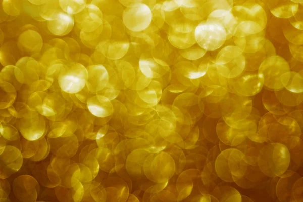 Amarelo Bokeh Ouro Textura Fundo Abstrato — Fotografia de Stock