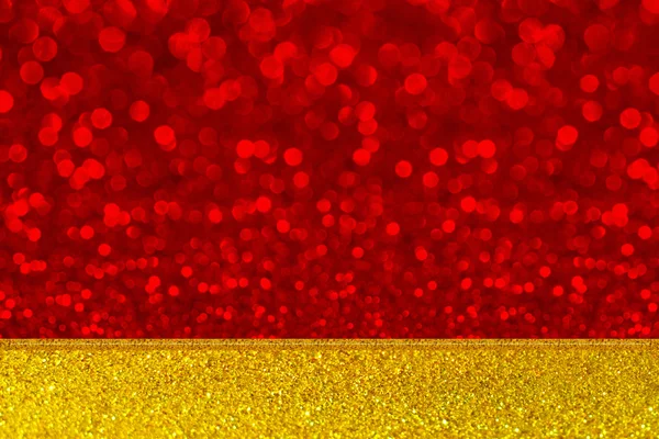 red bokeh wall and gold glitter floor, mock up for display of product