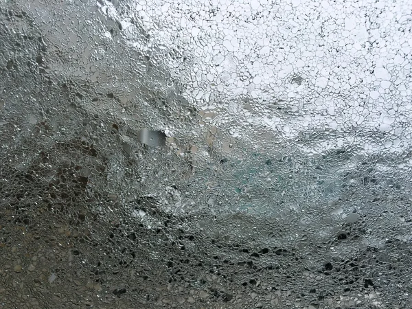 Texture Frost Ice Windshield 로열티 프리 스톡 이미지