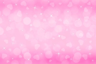 Sevgililer Günü Pembe Bokeh soyut geçmişi 