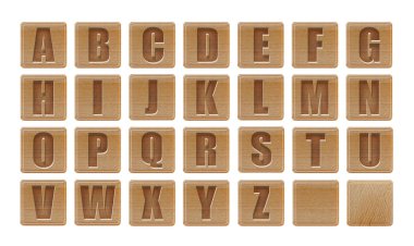 Whit 'te tahtadan harfler izole edilmiş.