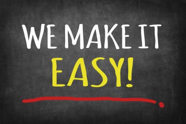 Kolaylaştırırız! ileti 