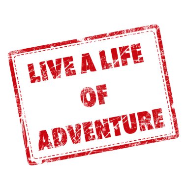 Bir Macera Hayatı Yaşa damgası stili