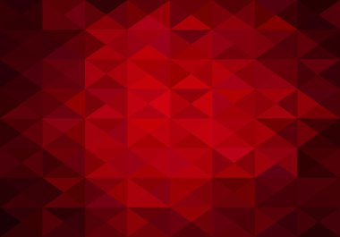  Düşük üçgenlerin kırmızı soyut arkaplanı