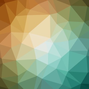 üçgenler düşük Poli renkli arka plan