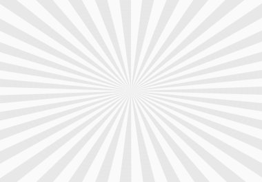 Beyaz ve gri soyut yıldız patlaması arka plan