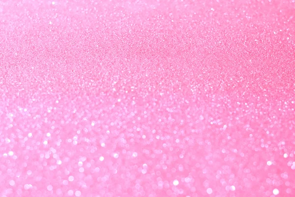 Pembe parıltılı bokeh dokusu Noel soyut arkaplanı