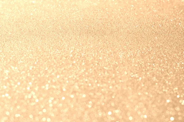 Guld Glitter Bokeh Textur Jul Abstrakt Bakgrund — Stockfoto