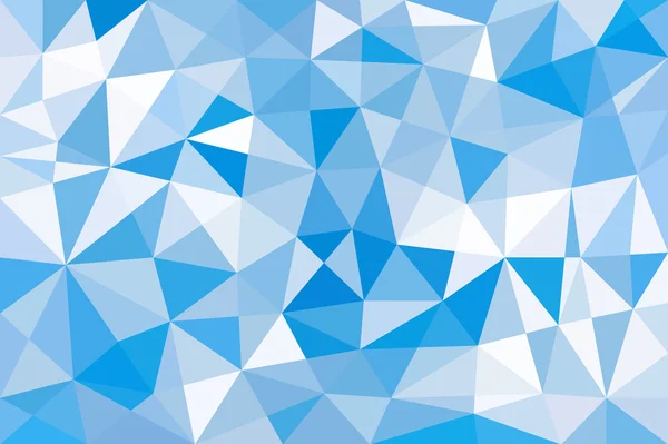 Cielo Azul Fondo Abstracto Triángulos Poli Baja — Foto de Stock