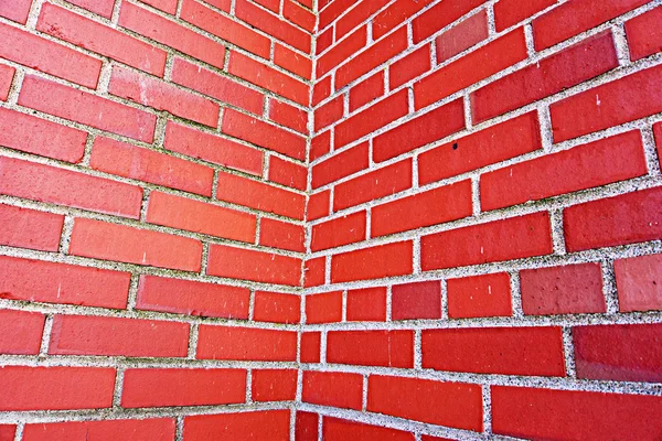 Texture Mur Brique Rouge Pour Fond — Photo