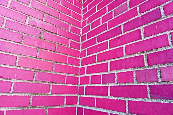 Rózsaszín téglafal mintás textúra a háttér — Stock Fotó