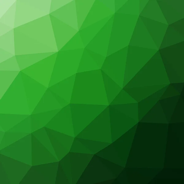 Green Abstract Background Triangles Low Poly — Stock Photo, Image