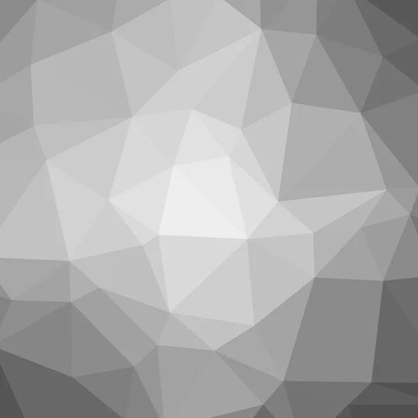 Grau Abstrakter Hintergrund Von Dreiecken Low Poly — Stockfoto