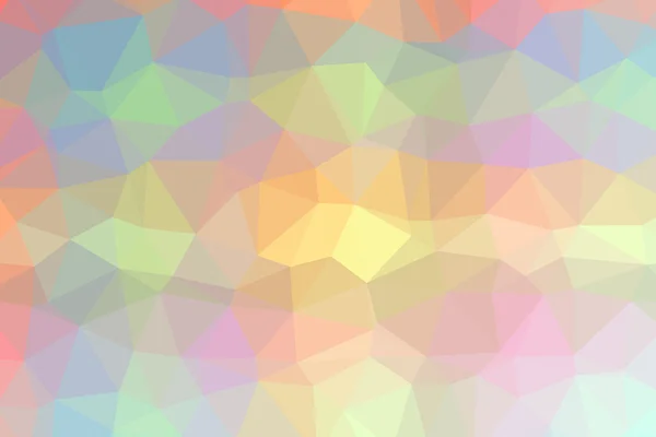 Pastell abstrakter Hintergrund von Dreiecken low poly — Stockfoto