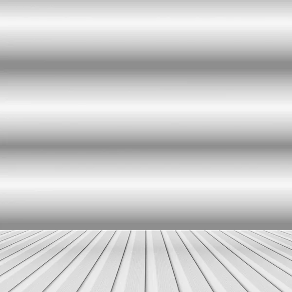 Hölzerner, grau-weißer Farbverlauf-Hintergrund, kann zur Darstellung von — Stockfoto