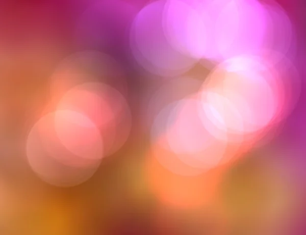 Rose et orange bokeh abstrait fond flou — Photo