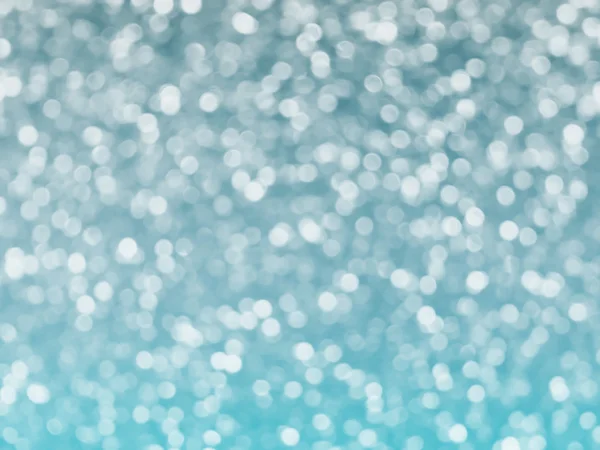 Fehér kék bokeh textúra karácsonyi absztrakt háttér — Stock Fotó