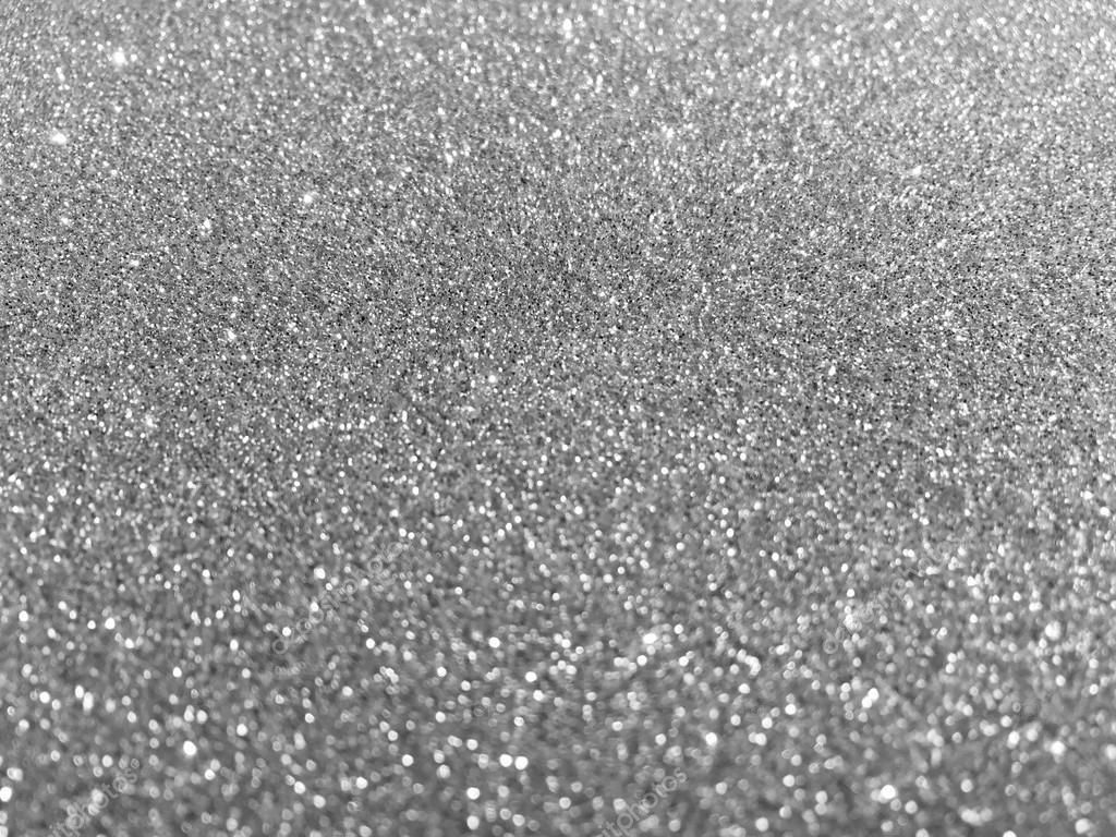 White Silver Glitter Bokeh Texture Christmas Abstract Background Stock Photo C Sukanda