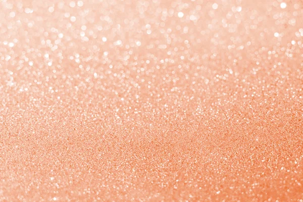 Rose gold glitter bokeh texture background — Stock Photo, Image