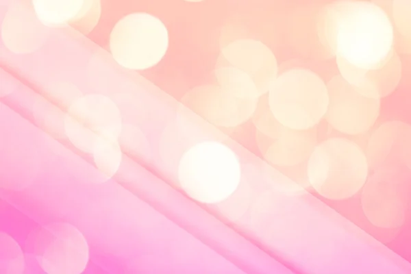 Verschwommener rosa und orangefarbener Bokeh-Hintergrund — Stockfoto