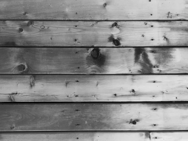 Tablón de madera de textura marrón fondo en blanco y negro — Foto de Stock