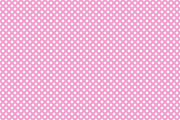 Pequeno rosa branco polka dot fundo — Fotografia de Stock