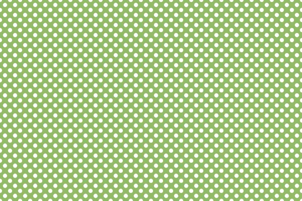 Small green and white polka dot background — Stock Photo, Image