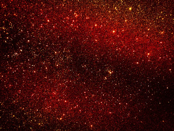 Gradient noir et rouge Galaxy fond texture paillettes — Photo