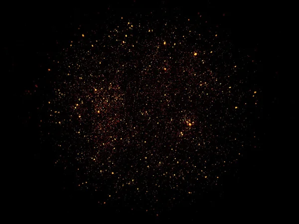 Gradiente negro y oro Fondo de textura brillo Galaxy — Foto de Stock