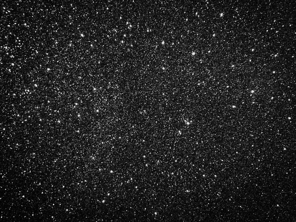 Fondo de textura de brillo Galaxy blanco y negro — Foto de Stock