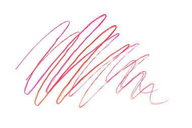 Beyaz bir arka plan üzerinde soyut suluboya elle çizilmiş izole