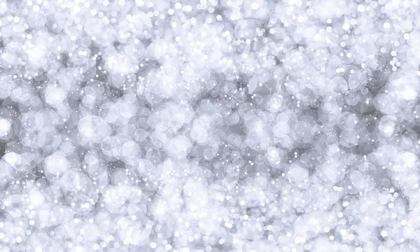 Abstract grijs wit gradient glitter bokeh achtergrond — Stockfoto