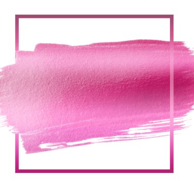 Kopya alanı metin veya qu için degrade akrilik darbesiyle pembe
