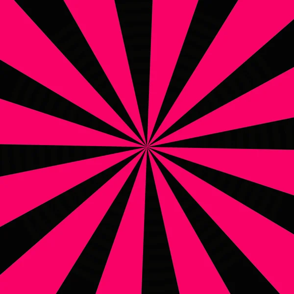 Zwarte en roze abstracte starburst achtergrond — Stockfoto