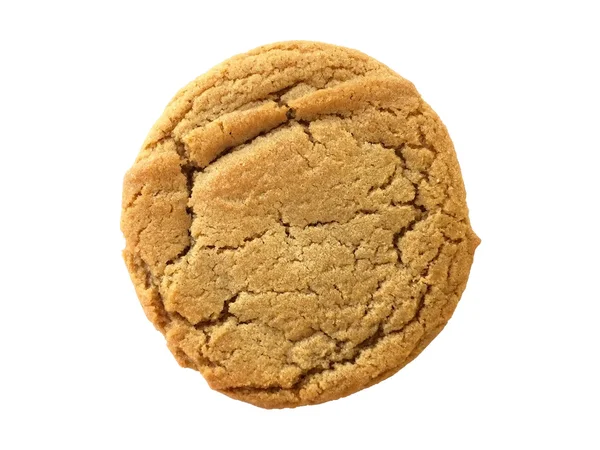 Cookie που απομονώνεται σε λευκό φόντο — Φωτογραφία Αρχείου