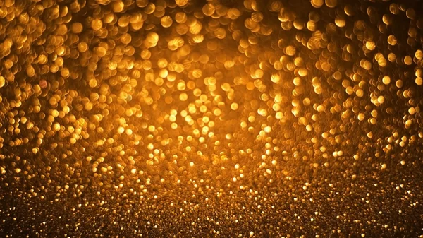 Oro brillo bokeh textura abstracto fondo — Foto de Stock